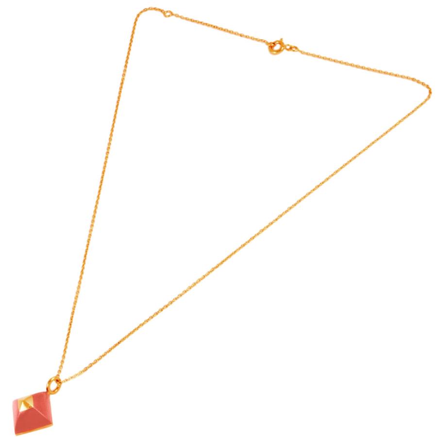 HERMES エルメス メドール キュピドン ネックレス GP ピンク HERMES エルメス メドール キュピドン ネックレス GP ピンク