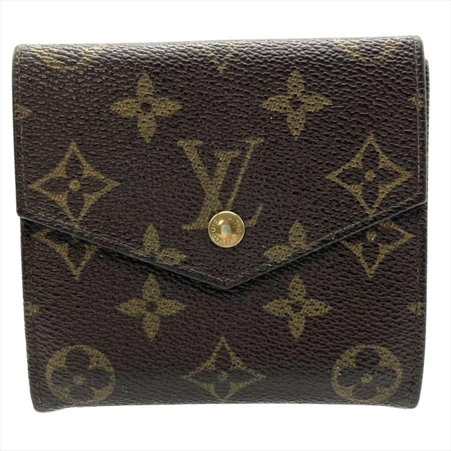 LOUIS VUITTON◇ポルトピエ・カルトクレディ・モネ/3つ折り財布/LV