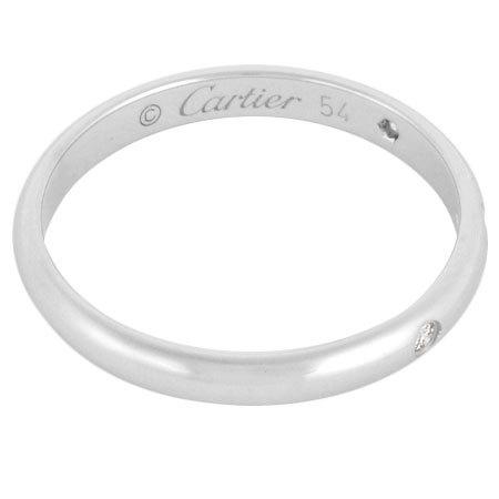 Cartier（カルティエ） Cartier 1895 ウェディング リング Pt950 #54