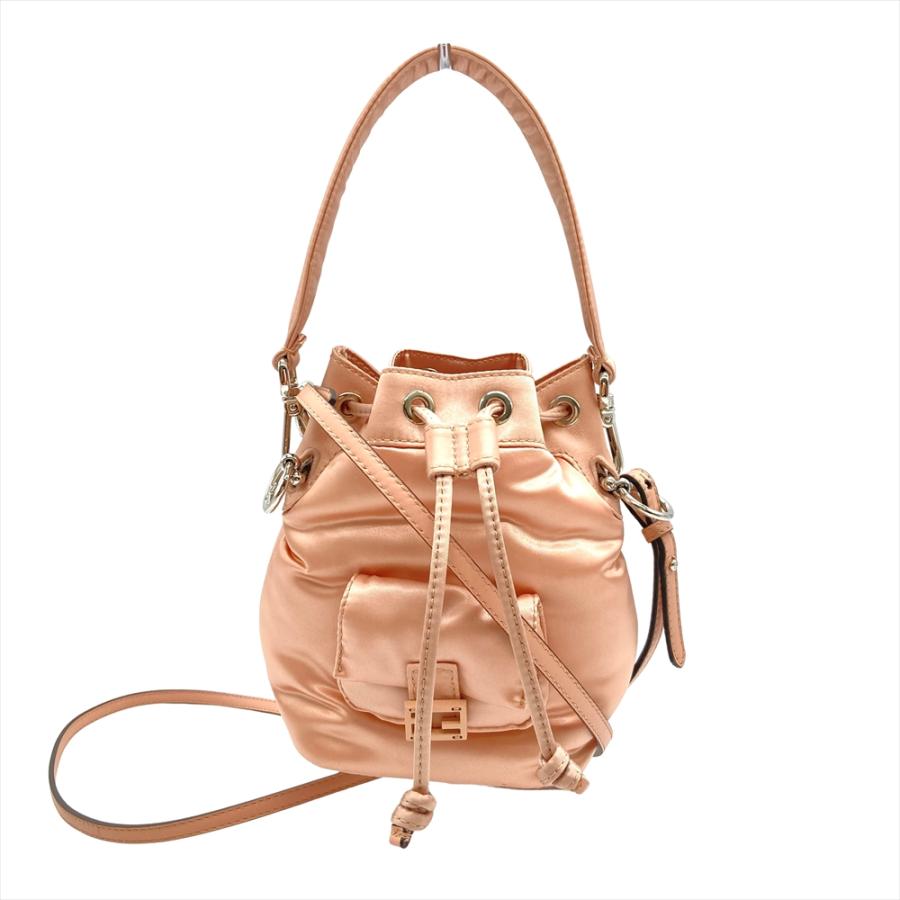 FENDI フェンデイ　サテンバッグ FENDI（フェンディ） モントレゾール ミニ サテン ショルダーバッグ