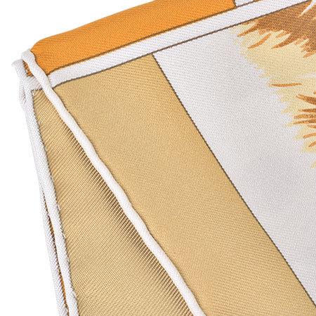 HERMES（エルメス） カレ90 シルク スカーフ 王の羽根飾り Plumets du