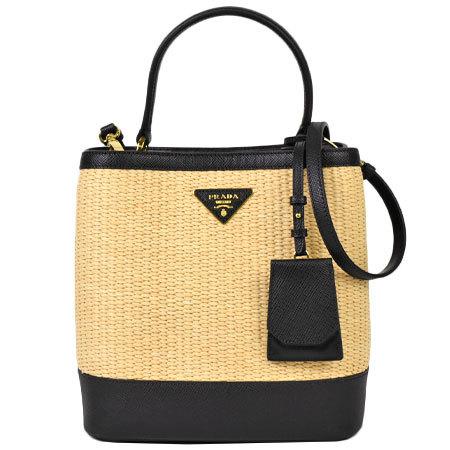 PRADAプラダ　パニエミディアム　1BA212　ハンドショルダーバッグ斜めがけ PRADA（プラダ） パニエ 1BA212 サフィアーノレザー クロコ型押し