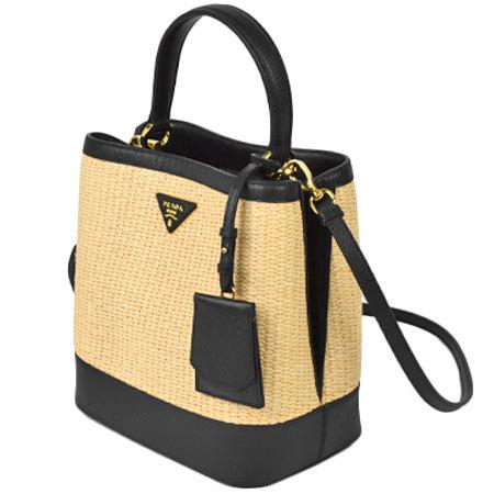 PRADA（プラダ） パニエ ミディアム ショルダーストラップ付 2WAY