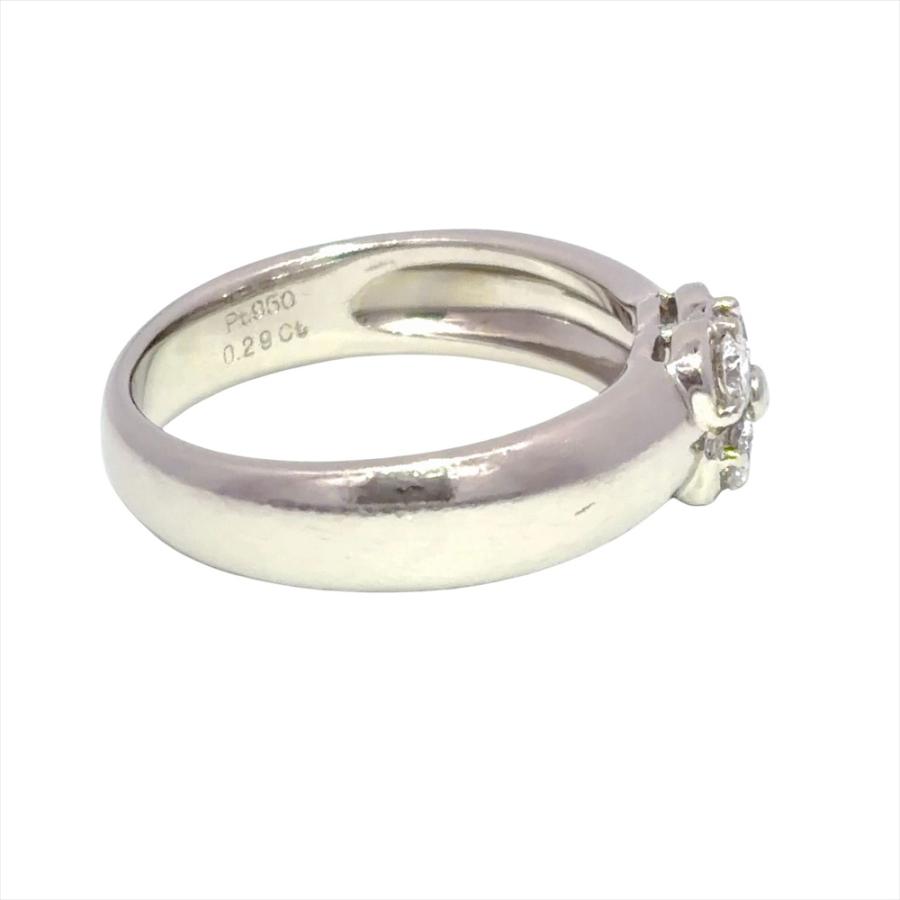 MIKIMOTO（ミキモト） フラワー モチーフ リング 指輪 ダイヤモンド 