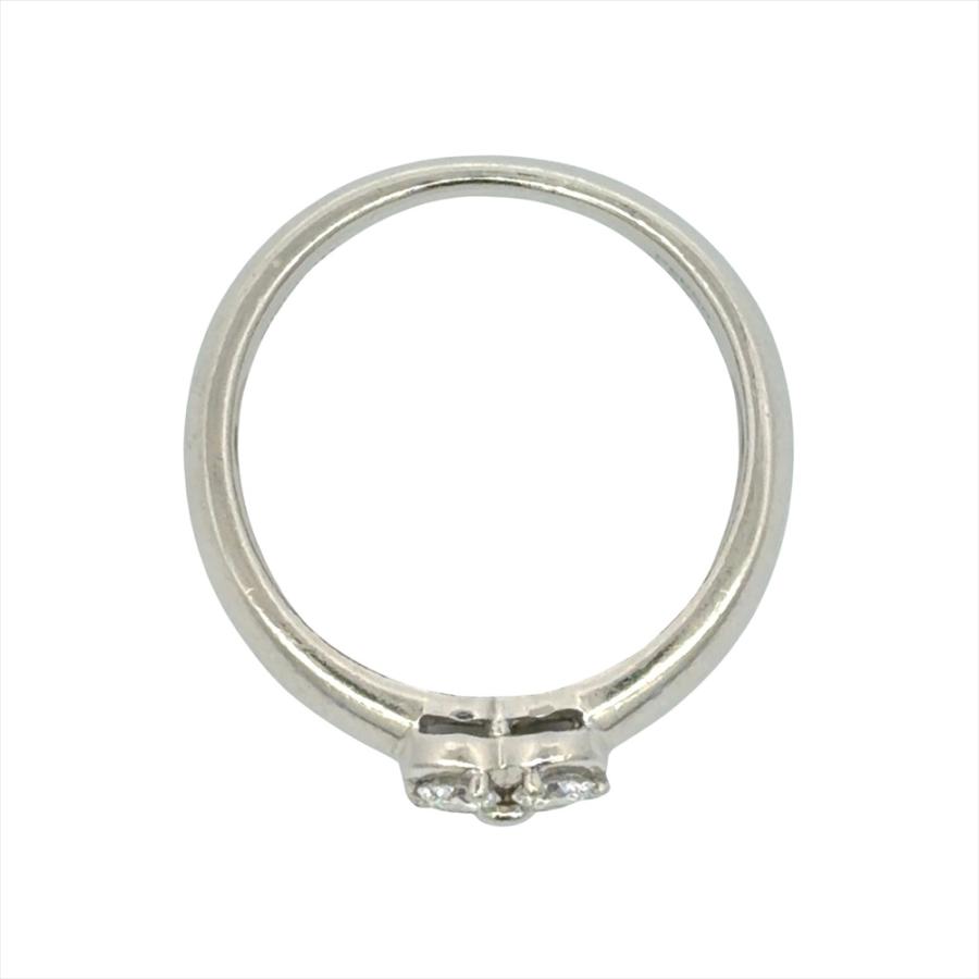 MIKIMOTO（ミキモト） フラワー モチーフ リング 指輪 ダイヤモンド