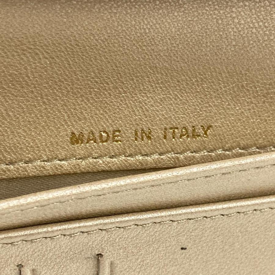 CHANEL（シャネル） ココマーク カメリア 二つ折り財布 ラムスキン