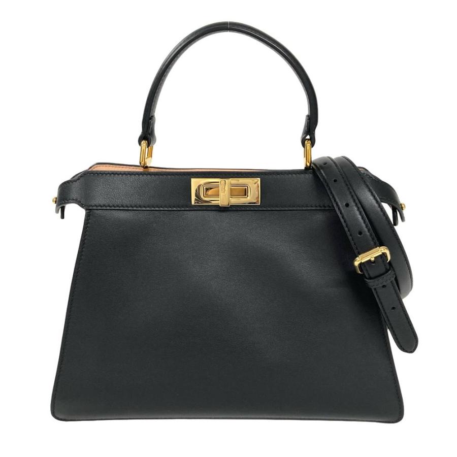 FENDIピーカブー アイシーユー ミディアム ハンドバッグ PEEKABOO フェンディ FENDI ピーカブー アイシーユー ミディアム