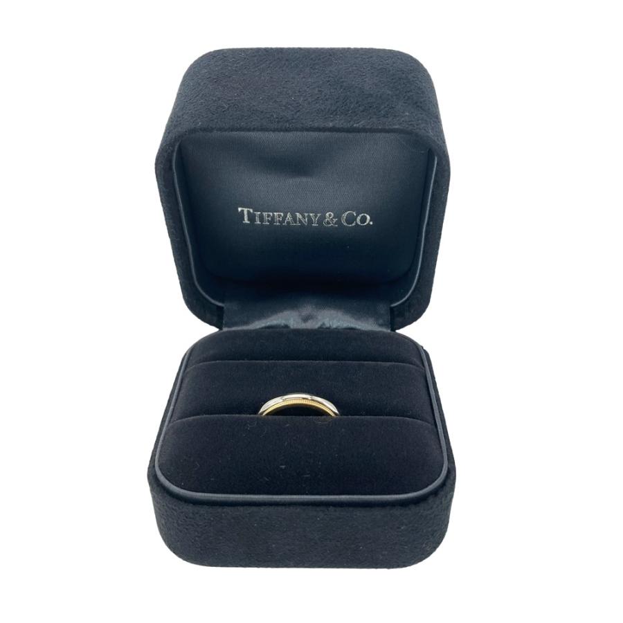 TIFFANY&Co.（ティファニー） ミルグレイン リング 指輪 約6.5号 K18YG