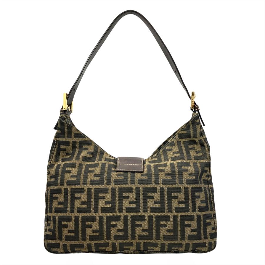 FENDI（フェンディ） ズッカ マンマバケット ショルダーバッグ