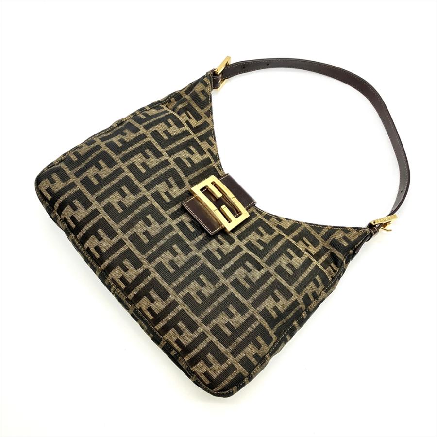 FENDI（フェンディ） ズッカ マンマバケット ショルダーバッグ