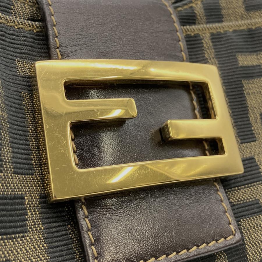 FENDI（フェンディ） ズッカ マンマバケット ショルダーバッグ