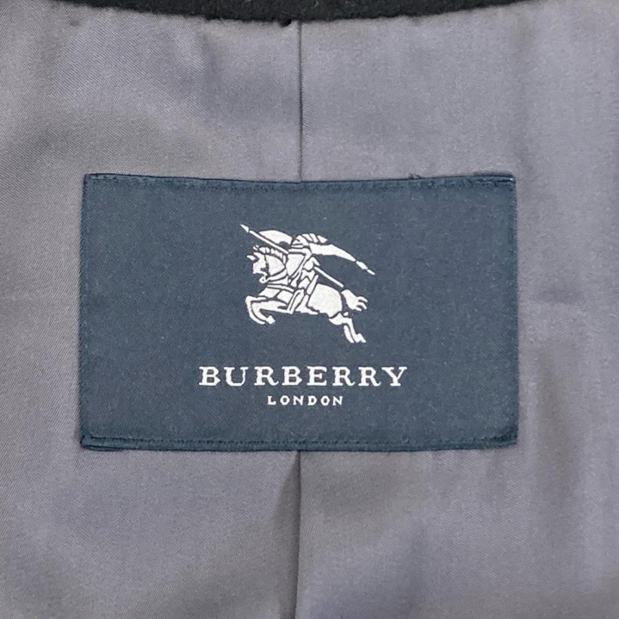 BURBERRY（バーバリー） チェスターコート ブラック カシミヤ アンゴラ