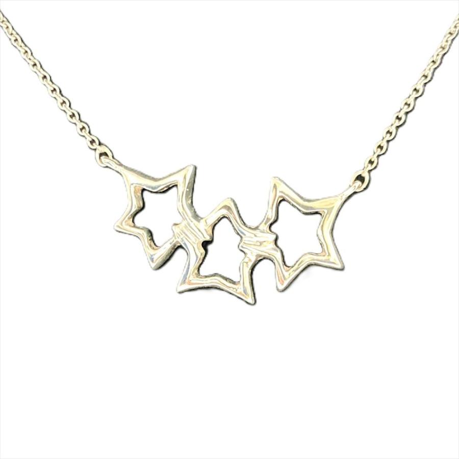 TIFFANY&Co.（ティファニー） トリプルスター ネックレス SV925 2.6g