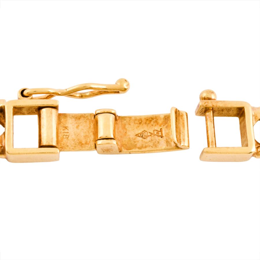 ネックレス 喜平 キヘイ 6面 ダブル K18YG 喜平 キヘイ 6面 ダブル ネックレス K18YG 50.1g 50.5cm : ゴールド