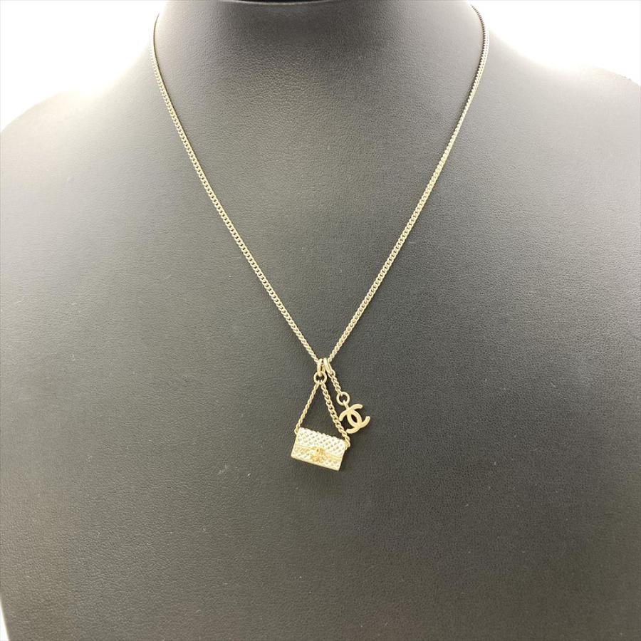 CHANEL（シャネル） マトラッセ バッグモチーフ ネックレス GPg