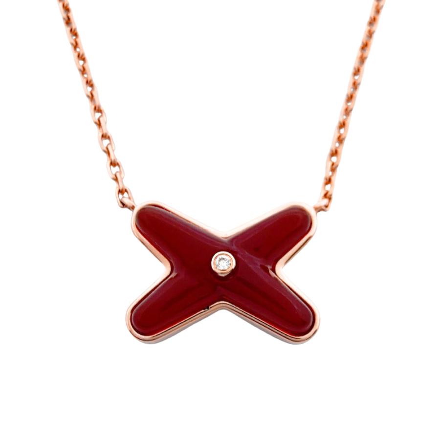 CHAUMET（ショーメ） ジュ ドゥ リアン ネックレス カーネリアン