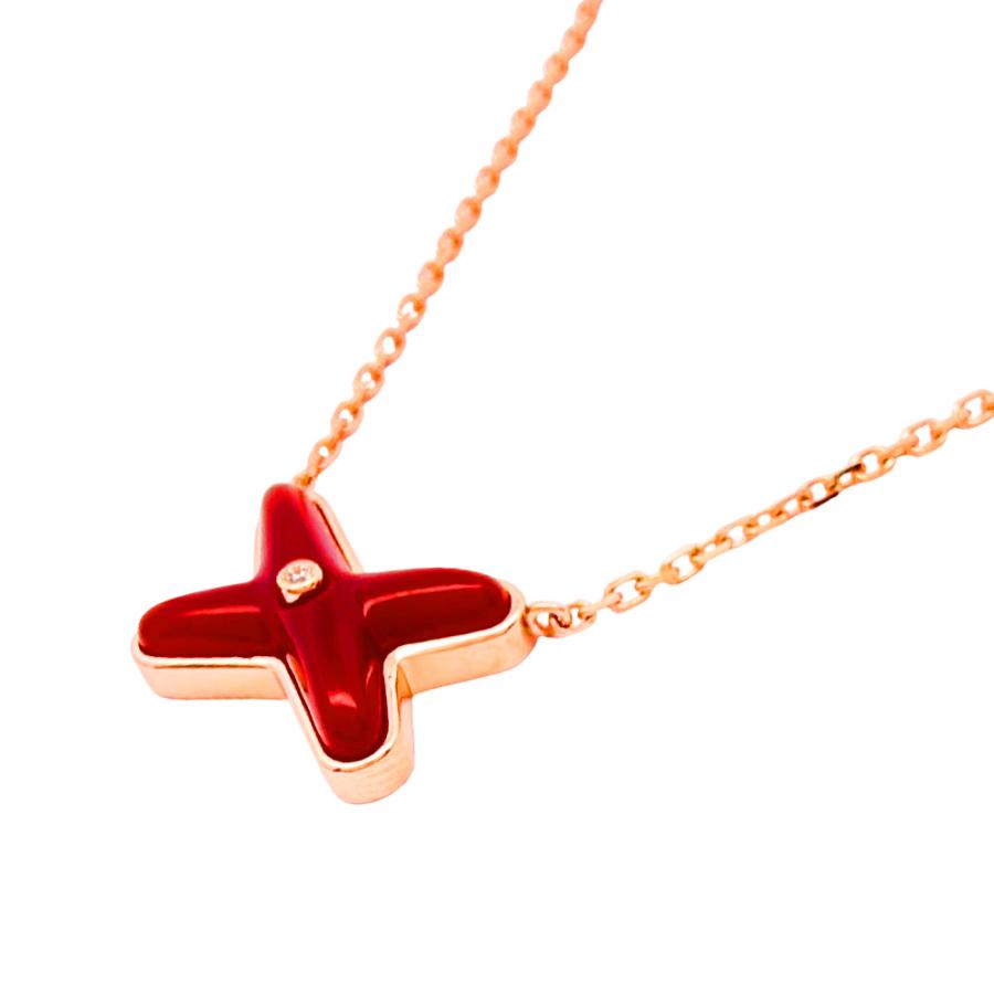 CHAUMET（ショーメ） ジュ ドゥ リアン ネックレス カーネリアン 