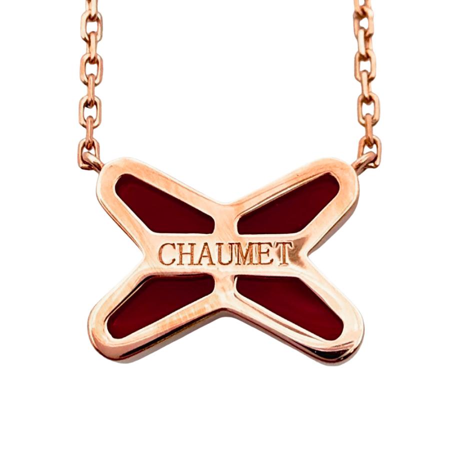 CHAUMET（ショーメ） ジュ ドゥ リアン ネックレス カーネリアン