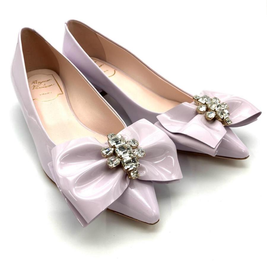 ロジェヴィヴィエ Roger vivier ジュエルズ パンプス エナメル 