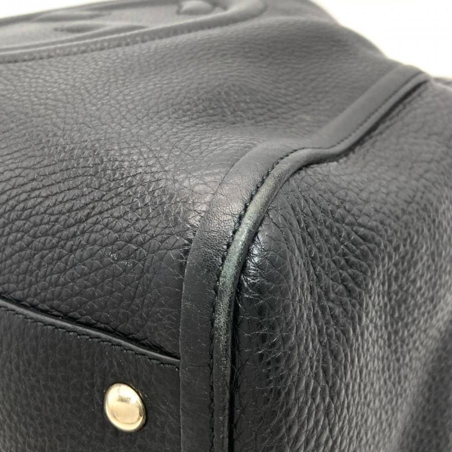 GUCCI（グッチ） ソーホー インターロッキングG トートバッグ レザー