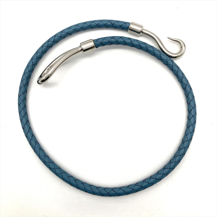 HERMES（エルメス） ジャンボフック ブレスレット メタル ブルー