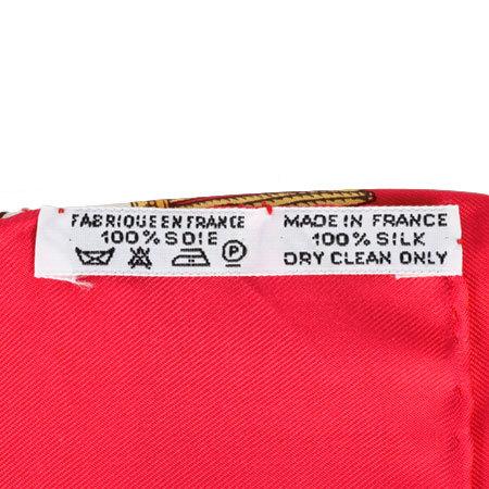 HERMES シルクスカーフ サーベル飾り袋 HERMES エルメス カレ90 シルクスカーフ サーベル飾り袋 Poste