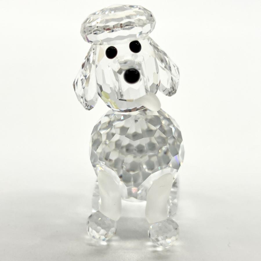 SWAROVSKI（スワロフスキー） 座りプードル オブジェ 置物 181317