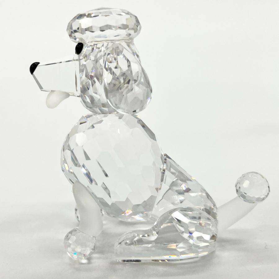 SWAROVSKI（スワロフスキー） 座りプードル オブジェ 置物 181317
