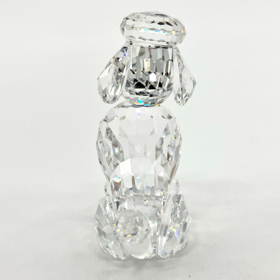 SWAROVSKI（スワロフスキー） 座りプードル オブジェ 置物 181317