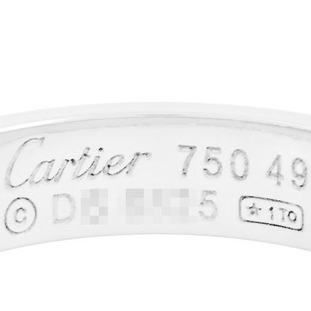 Cartier（カルティエ） ハッピーバースデー リング SM 750WG #49 