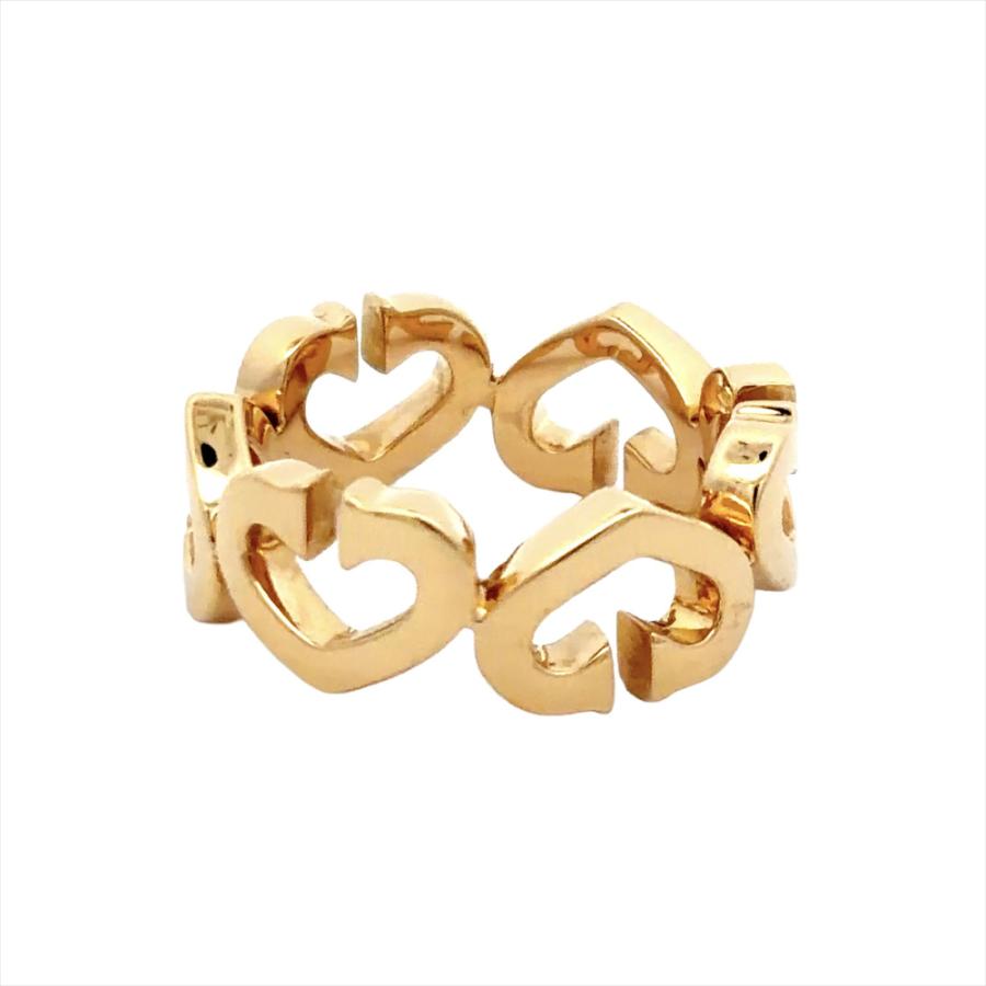 Cartier（カルティエ） Cartier Cハート リング 指輪 #49 K18YG 6.4g