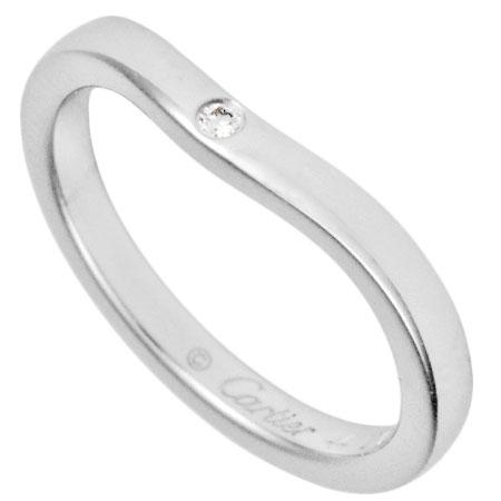 Cartier カルティエ バレリーナ カーブ ウェディング リング 3P 