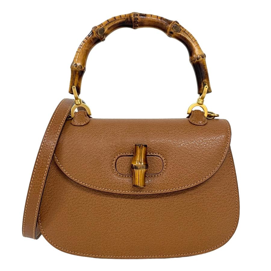 GUCCI（グッチ） バンブー ハンドバッグ レザー 000 1014 0188 0