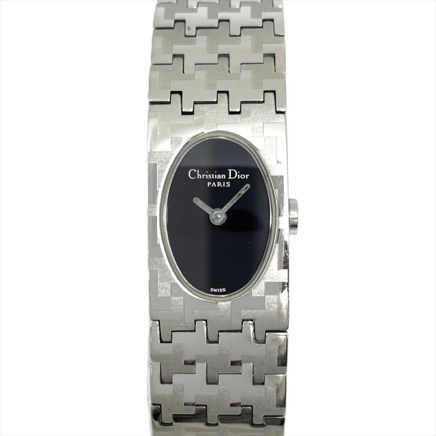ディオール Dior D70-100 ミスディオール 腕時計 クォーツ ブラック