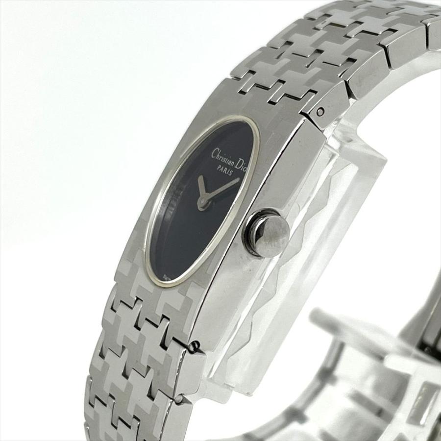 ディオール Dior D70-100 ミスディオール 腕時計 クォーツ ブラック