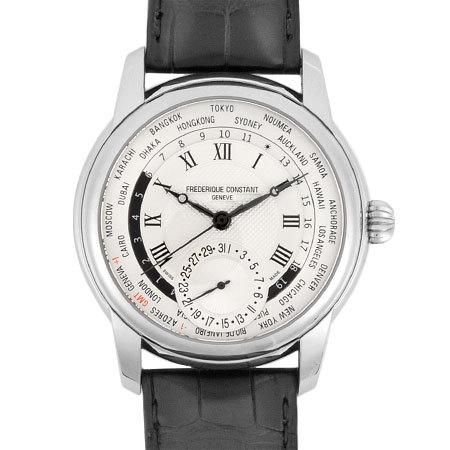 FREDERIQUE CONSTANT 自動巻き時計 シルバー FREDERIQUE CONSTANT（フレデリック・コンスタント） マニュファ