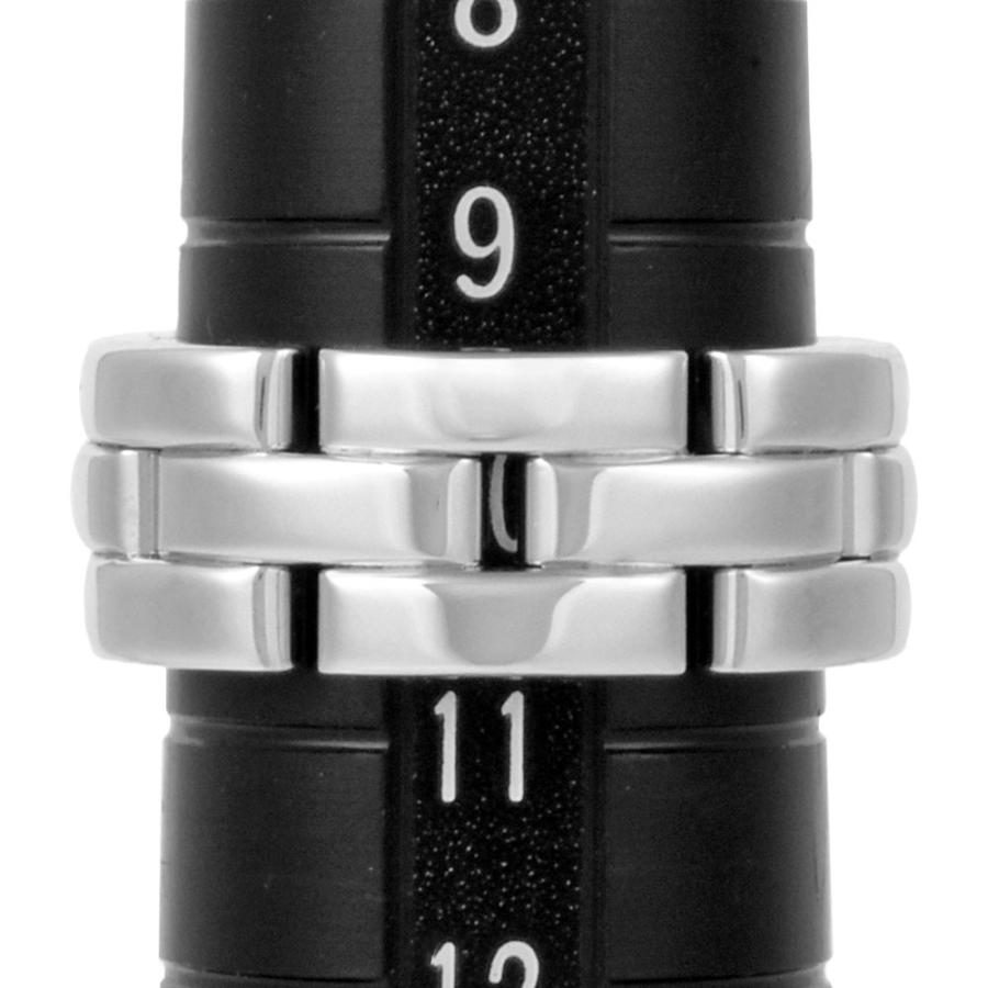 Cartier（カルティエ） マイヨン パンテール 3ロウ リング K18WG #51