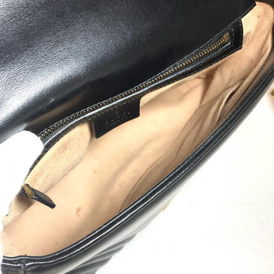 GUCCI（グッチ） GUCCI GGマーモント スモールトップハンドバッグ