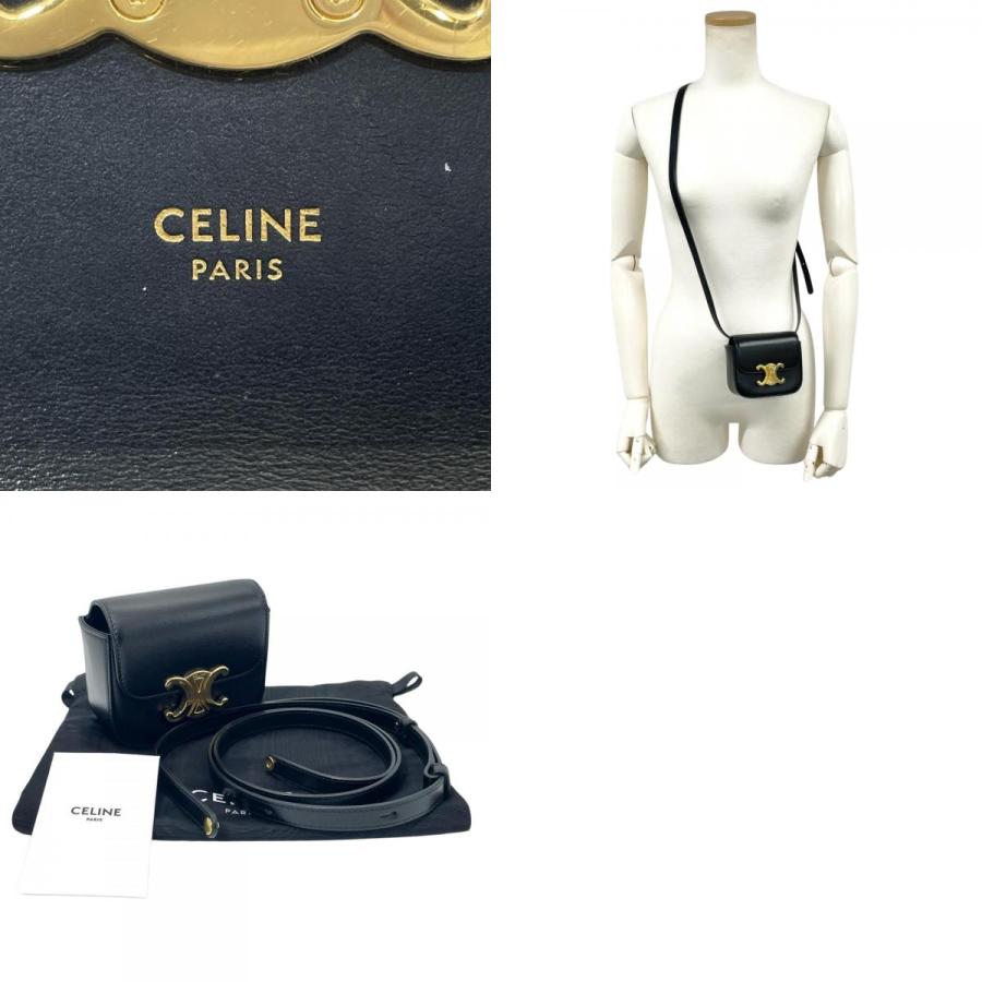 TRIOMPHE セリーヌ CELINE ミニ クロード トリオンフ ショルダーバッグ