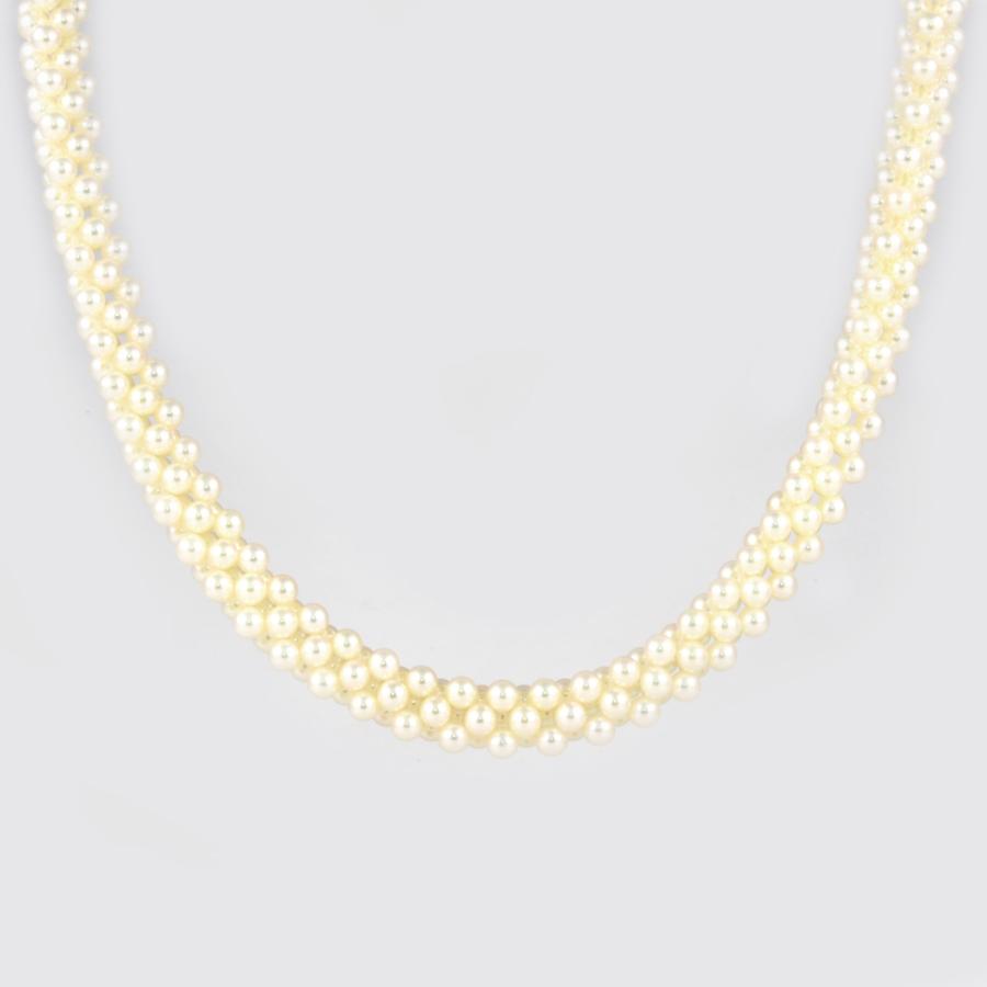 MIKIMOTO（ミキモト） ネックレス ベビーパール 43.5cm K18YG 39.9g