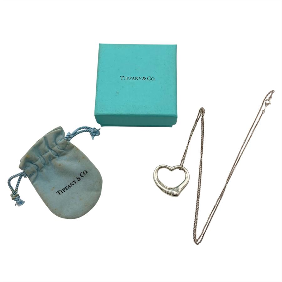 Elsa Peretti ティファニー Tiffany&Co. オープンハート ネックレス