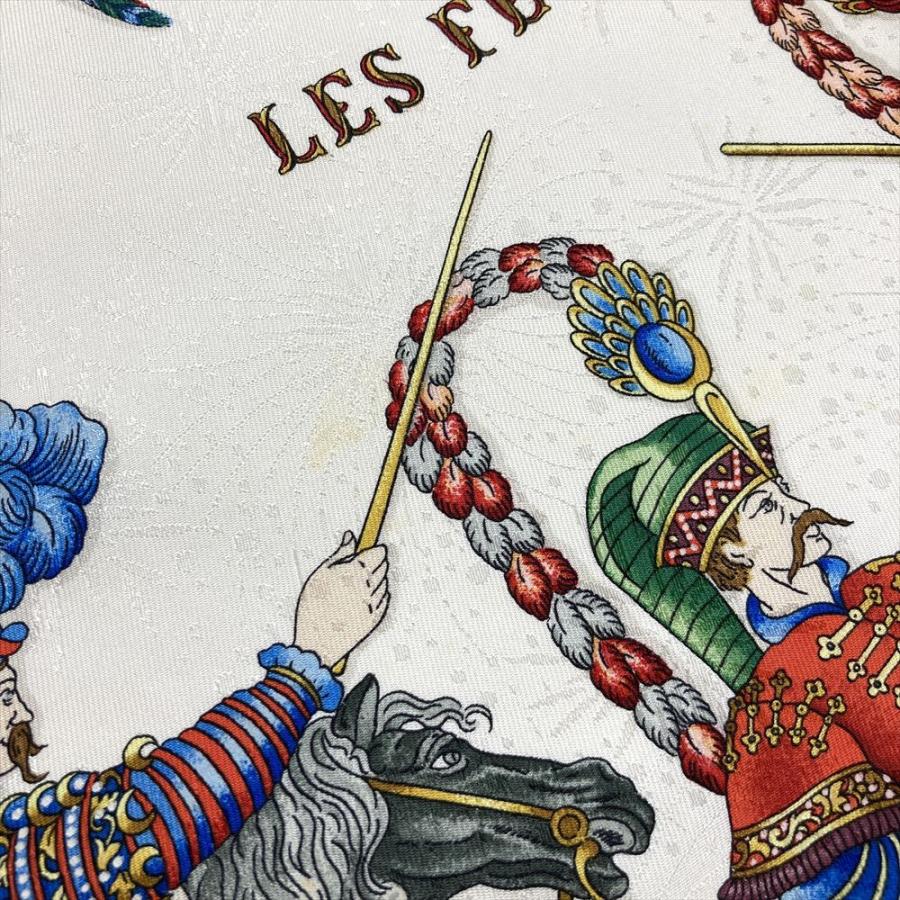 HERMES エルメス カレ90 太陽王の祝典 LES FETES DU ROI SOLEIL