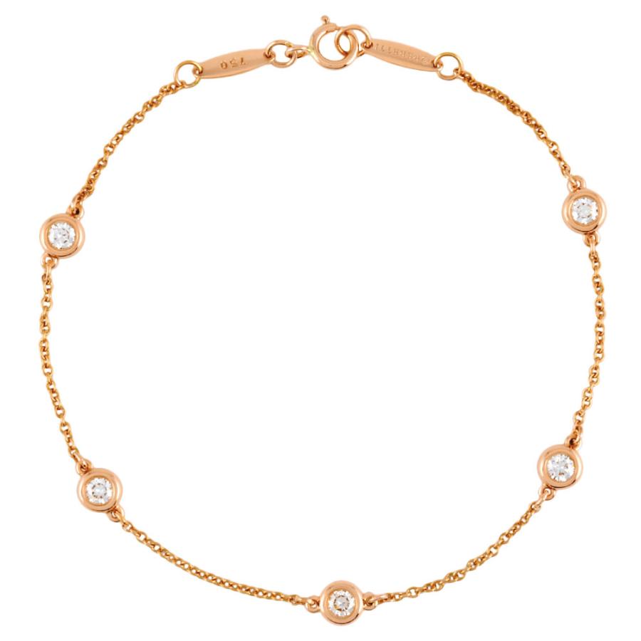 ティファニー Tiffany&Co. バイザヤード 5P ブレスレット ダイヤモンド  