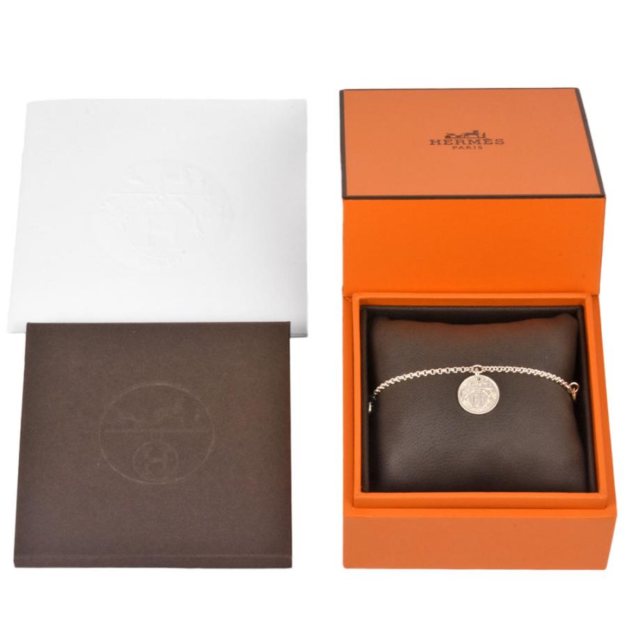 HERMES エルメス エクスリブリス ブレスレット SV925 K18PG HERMES エルメス エクスリブリス ブレスレット SV925 K18PG