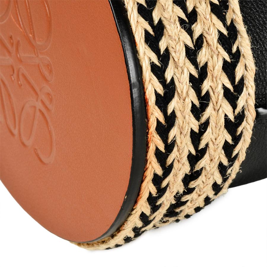 LOEWE（ロエベ） ゲートバケット ショルダーバッグ レザー ブラック
