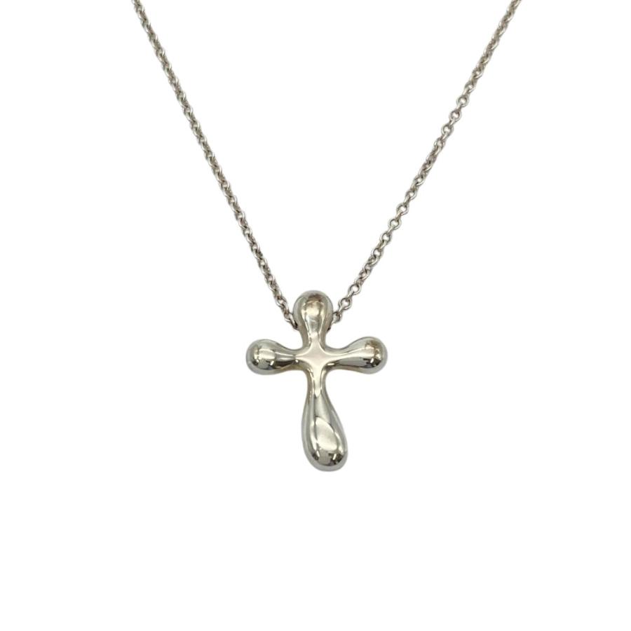 ティファニー スモールクロス ネックレス SV925 シルバー エルサペレッティ Elsa Peretti ティファニー Tiffany&Co. スモール クロス ネックレス