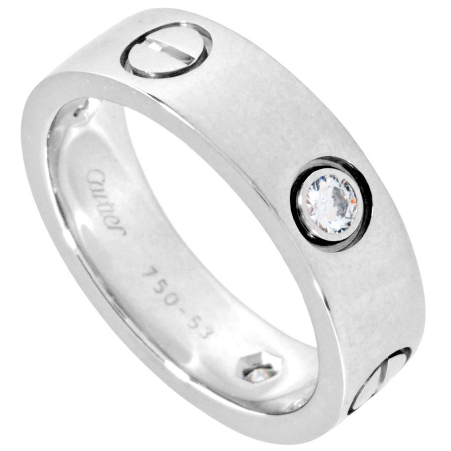 Cartier（カルティエ） Cartier 3P ダイヤ ラブリング リング 指輪