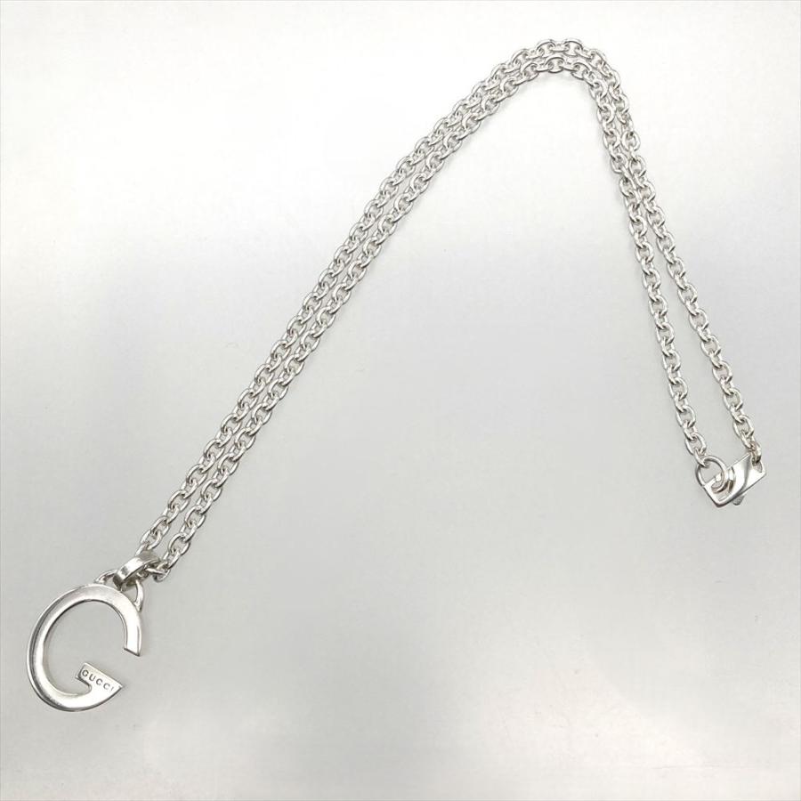 GUCCI ネックレス Gモチーフ SV925 シルバー GUCCI（グッチ） GUCCI Gモチーフ ネックレス SV925 19.4g シルバー