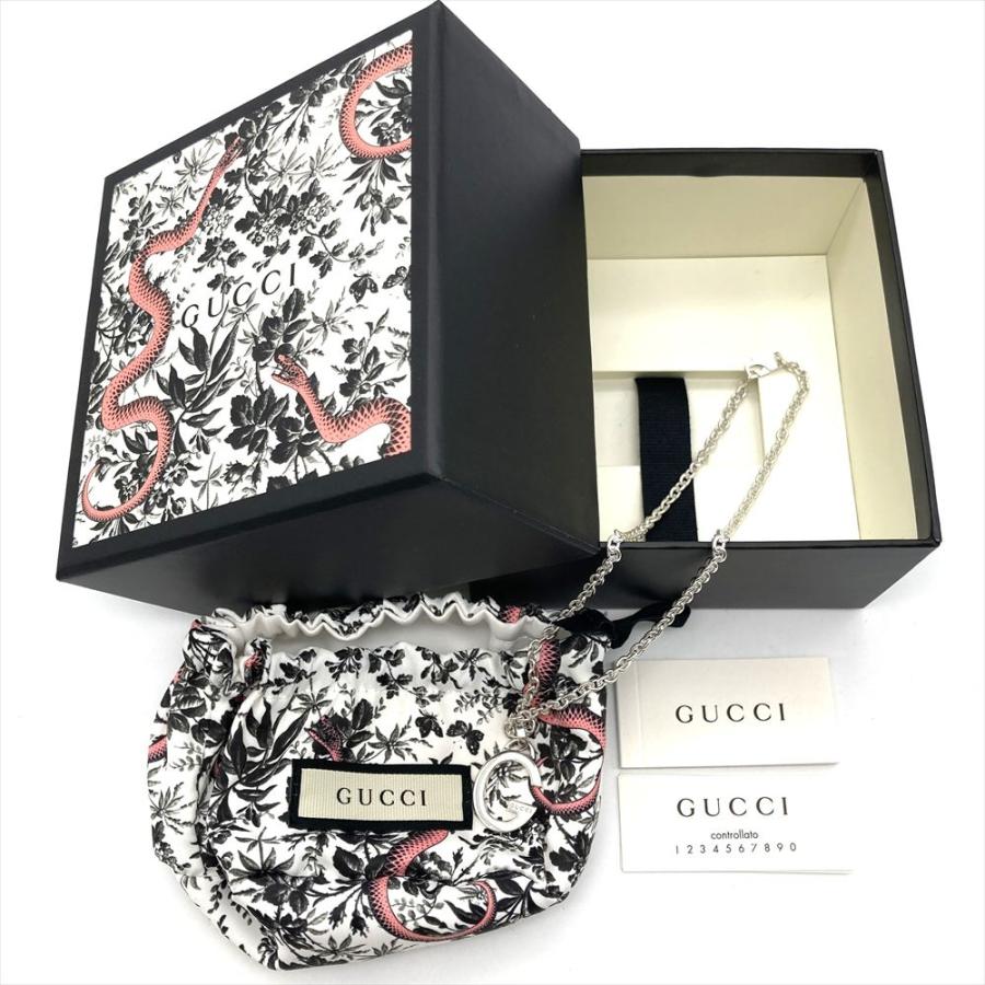 GUCCI（グッチ） GUCCI Gモチーフ ネックレス SV925 19.4g シルバー