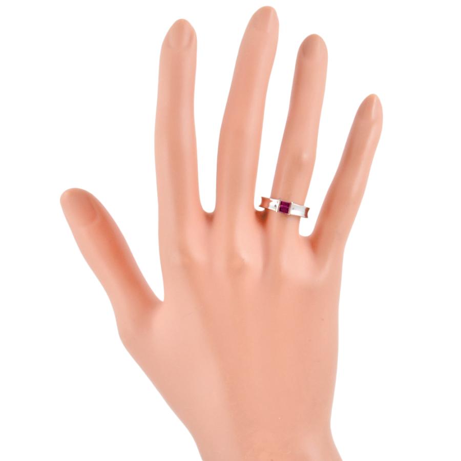 TIFFANY&Co.（ティファニー） スタッキング バンド リング 指輪 ルビー